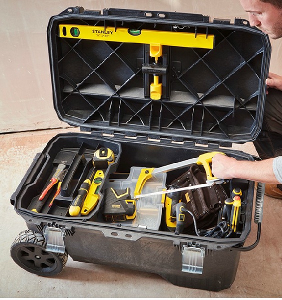 Caisse à outils Stanley coffre de chantier Essential STST1-80150