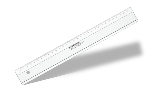 Règle de coupe 'Linéa 80cm en alu et bord acier + antidérapante Maped